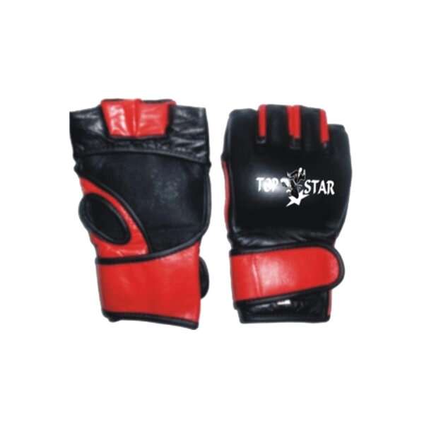 Grapling/MMA Mitts, schwarz/rot