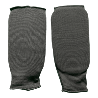 Schienbeinschoner, schwarz, Elastikgewebe