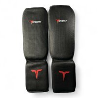 TKD Schienbein-Spannschoner, schwarz