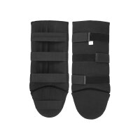 Kick-Thai Schienbein-Spannschoner, schwarz