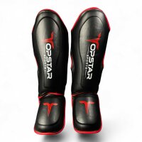 Schienbein-Spannschoner, schwarz, Nylex