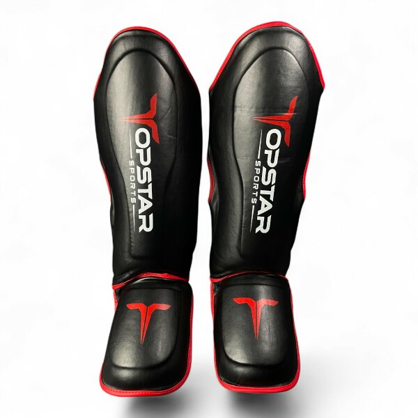 Schienbein-Spannschoner, schwarz, Nylex