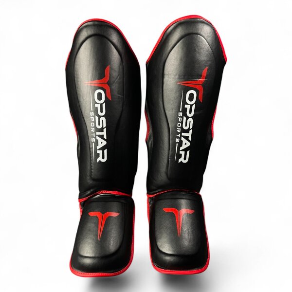 Schienbein-Spannschoner, schwarz, Nylex