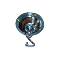 Deckendrehhaken, mit S-Haken, Stahl