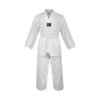 Taekwondo Suit, White, Dragon