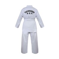 Taekwondo Anzug, weiß, SENSEI DELUXE m. Druck