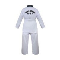 Taekwondo Anzug, weiß, DAN m. Druck