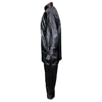 WU-SHU Anzug, schwarz/rot, SER-Modell