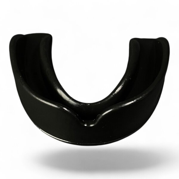 Zahnschutz, einfach, schwarz, m. Box