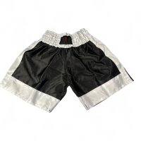 Box Shorts, schwarz/weiß