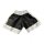 Box Shorts, schwarz/weiß