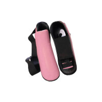 Kickbox Fußschoner, pink, PU, ADVANCED