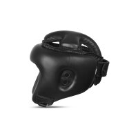 Kopfschutz, schwarz, angeähte Kopfdecke. MODELL TitanGuard