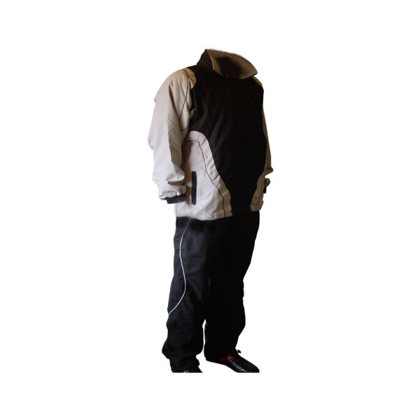 Trainingsanzug, schwarz/grau, KDR-MODELL