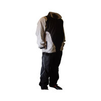 Trainingsanzug, schwarz/grau, KDR-MODELL