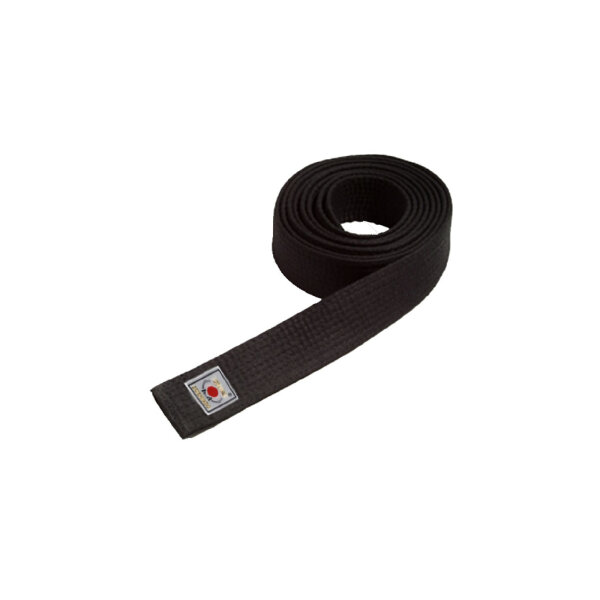 Meister Gürtel, schwarz, BUSHINDO