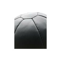 Medizin Ball, schwarz, Kunstleder
