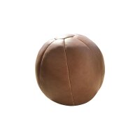 Medizin Ball, braun, Kunstleder