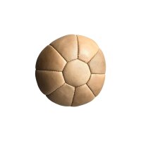 Medizin Ball, hellbraun, Leder