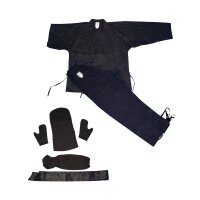 Ninja Anzug, schwarz, DELUXE
