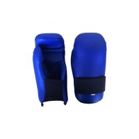 Semi-Kontakt Handschützer, blau, PU, OPEN HAND