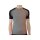 Rash Guard, grau/schwarz, short-sleeved