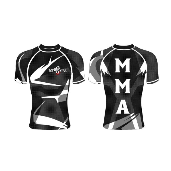 Rash Guard, Schnee-Camouflage