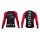 Rash Guard, schwarz/rot