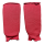 Schienbeinschoner, rot, Elastikgewebe