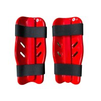 Schienbein-/Unterarmschoner, rot, tauchlackiert, CE