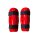 Schienbein-/Unterarmschoner, rot, tauchlackiert, CE