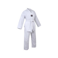 Taekwondo Anzug, weiß, BASIC m. Druck