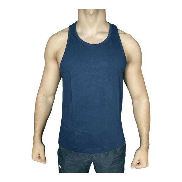 Thai-Box-Shirt, navyblau