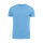 T-Shirt, sky blau, > 200g, Rundhals