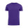 T-Shirt, violett, > 200g, Rundhals
